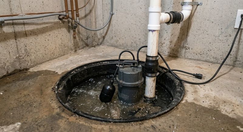 Basement Drainage Installation in Dothan, AL