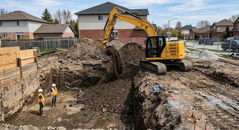 Foundation Excavation in Salt Lake City, UT